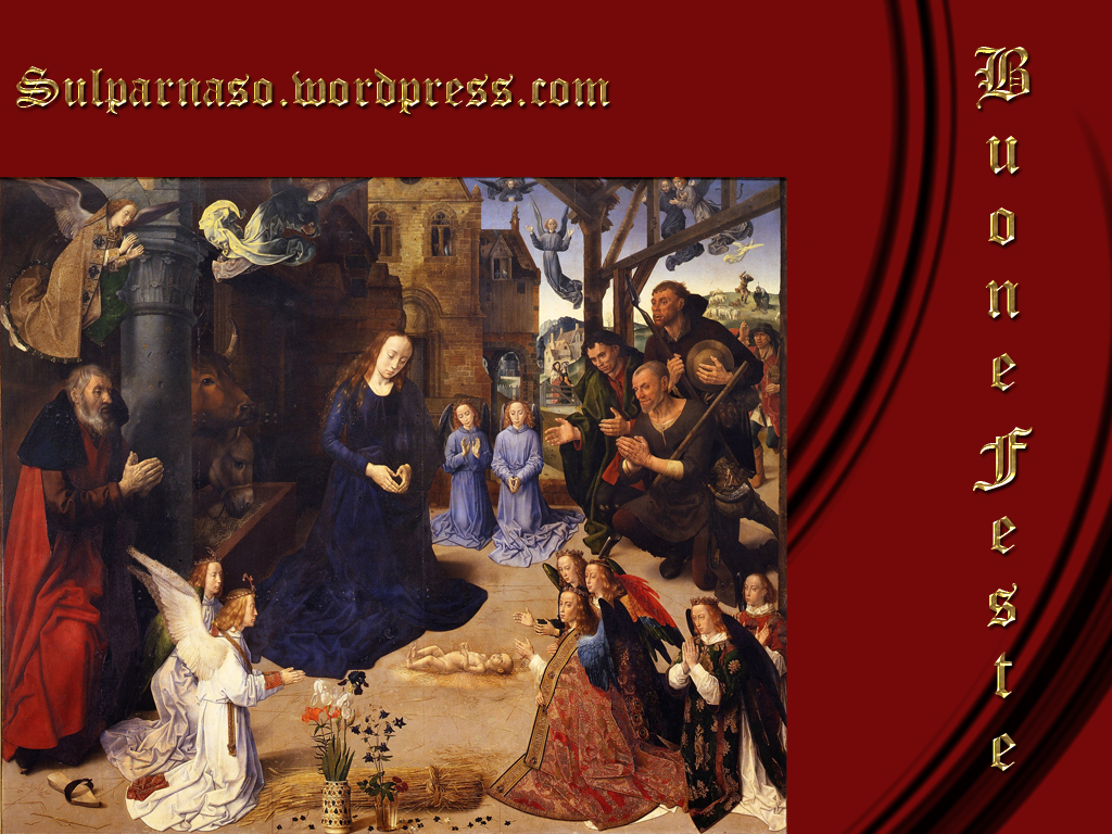 Natività del Trittico Portinari di Hugo Van der Goes